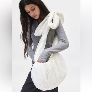 Kimchi Blue Gathered Bow Hobo Bag